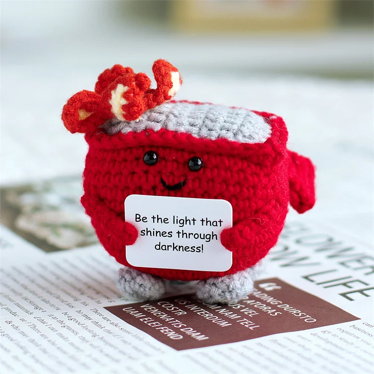 Handmade Emotional Support Dumpster Fire