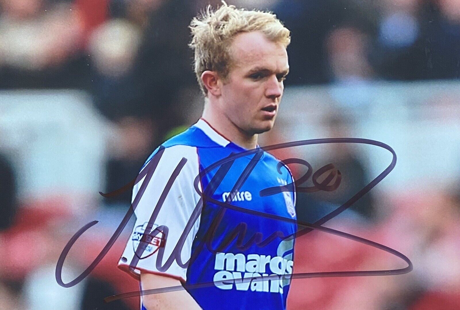 Jonny Williams Genuine Hand Signed Ipswich Town 6X4 Photo Poster painting