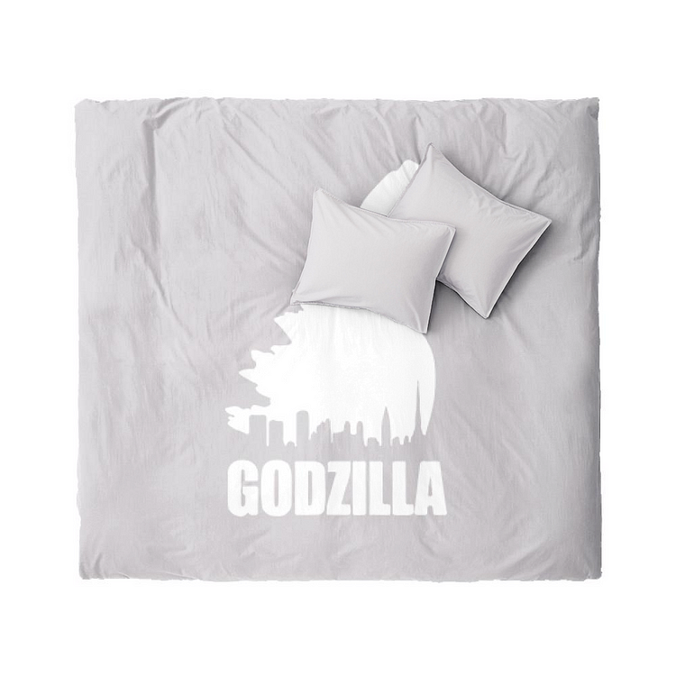 Godzilla Attack City, Godzilla Duvet Cover Set