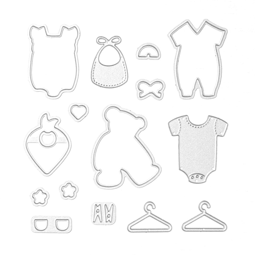 

Bear Clothe - Paper Craft Cutting Dies, 501 Original