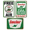 3PCS Sinclair Oil - Metal Tin Signs Set(8*12Inch/12*16Inch) - Garage