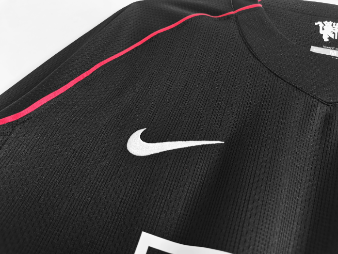 Retro 07/08 Manchester United Away Long Sleeve Football T-Shirt Thai Quality