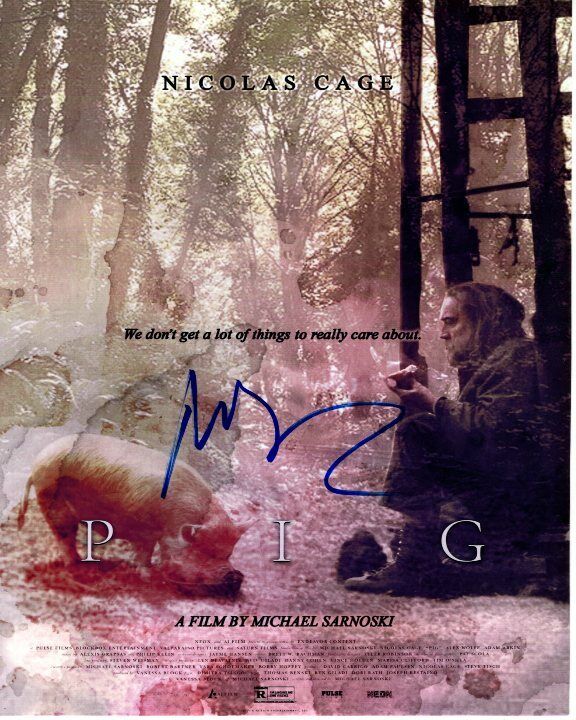 NICOLAS NIC CAGE signed autographed 8x10 PIG ROB Photo Poster painting