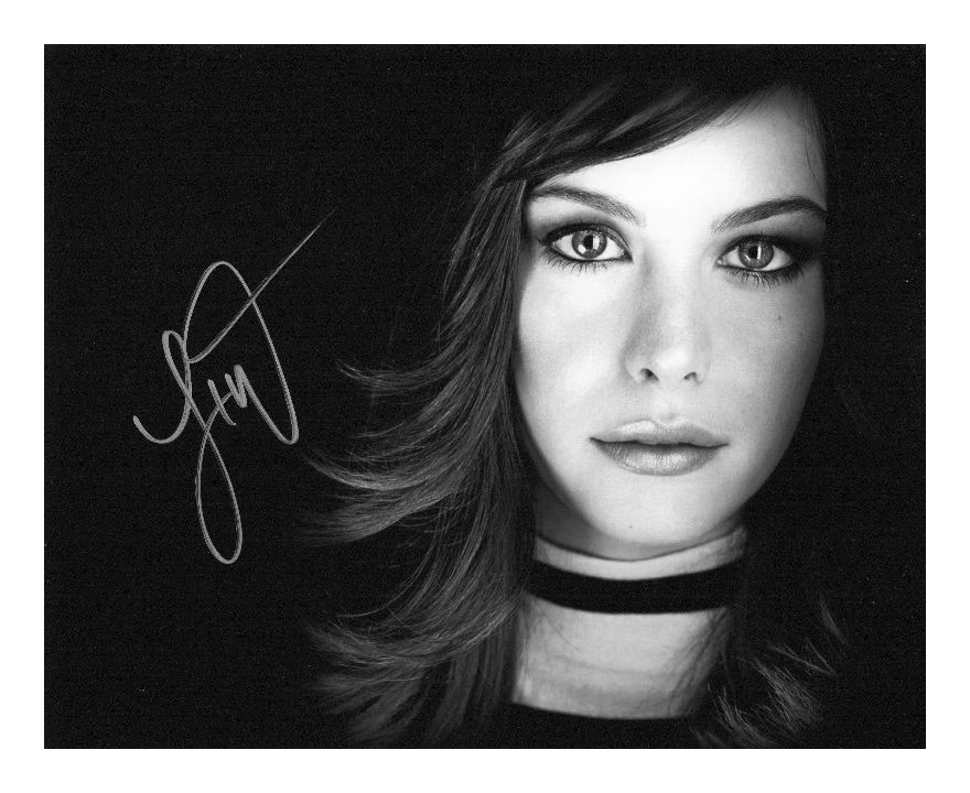 LIV TYLER AUTOGRAPHED SIGNED A4 PP POSTER Photo Poster painting PRINT 3