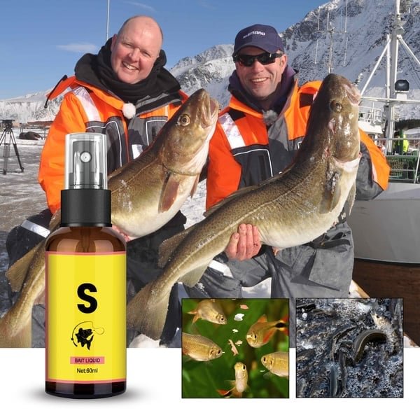 LAST DAY 50% OFF🔥Scent Fish Attractants for Baits - For all types🔥BUY 3 GET 2 FREE (Get 5 PCS & SAVE $15)