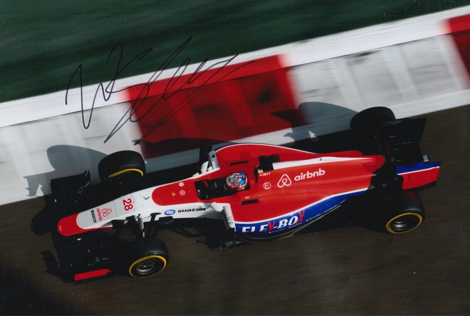 Will Stevens Hand Signed 12x8 Photo Poster painting F1 Autograph Manor Marussia 28