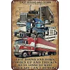 Truck  - Vintage Metal Signs(12*16Inch) - Vehicle