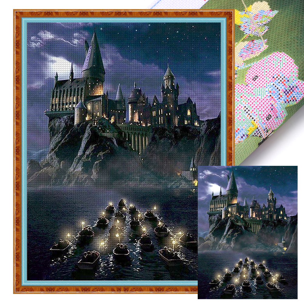 (Counted/Stamped)Harry - Potter Academy-Cross Stitch 40*53cm