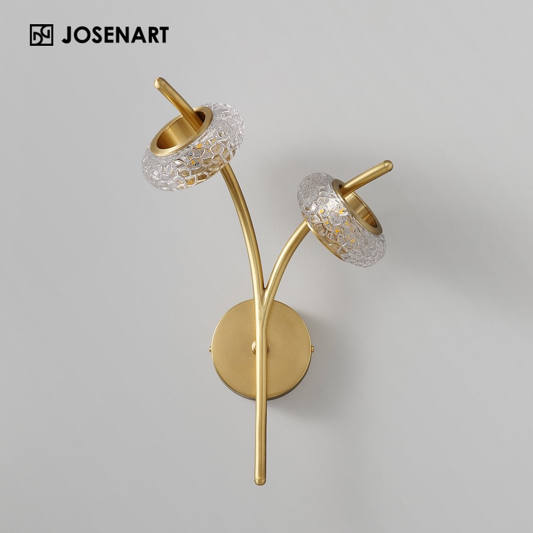 Postmodern All-copper Donuts Sconce