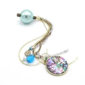 pornhint Pornhint Ben Wa Ball Single Bead Benwa Jewelry Cascade Yoni Egg Yoni Jewelry Benwa Balls Faux Abalone Tassels Under The Hoode Intimate Gifts