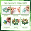 Kits de peinture en diamant maison Lotus avec porte-bougiers Kit de porte-bougeoir pour peinture en diamant Kit porte-bougeoir en diamants Peintures de chandeliers pour aromath&eacute;rapie et d&eacute;coration int&eacute;rieure