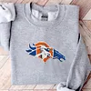 Denver Broncos Embroidered Sweatshirt