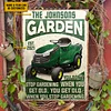 Personalized Garden Get Old Customized Classic Metal Signs
