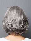 Silver Grey Short Curly Wigs