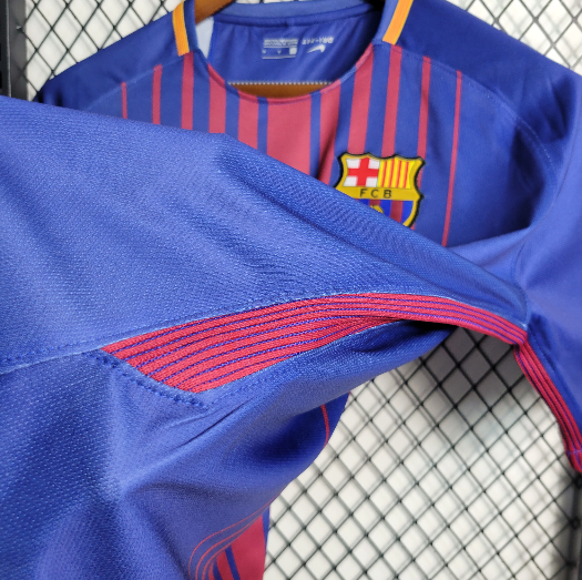 2017-2018 Barcelona Retro Home Football shirt 