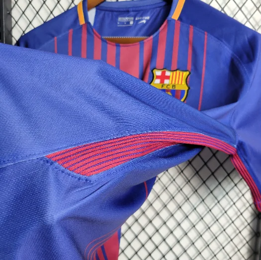 2017-2018 Barcelona Retro Home Football shirt 