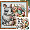 Easter Bunny-11CT Stamped Cross Stitch 40*40cm tapestrymarket