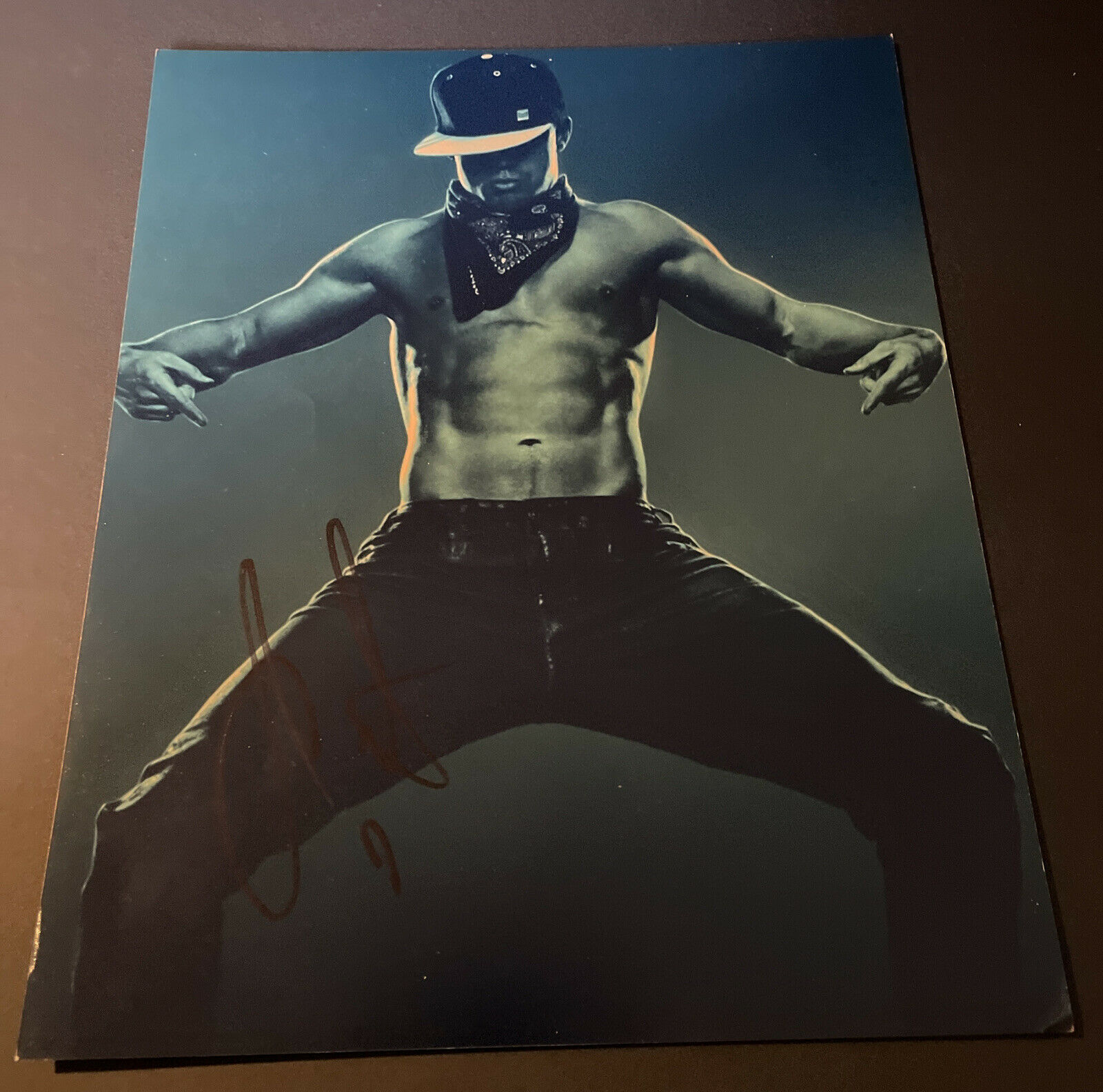 Channing Tatum Magic Mike Hand Signed 8x10 Photo Poster painting Autograph Actor Film