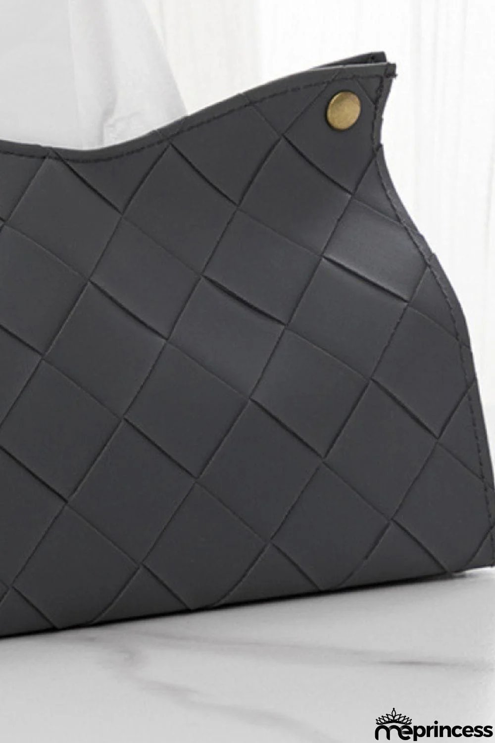 2-Pack Woven PU Tissue Box Covers