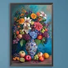 (US Local)Flower-Paint By Numbers Kit(40x60cm)
