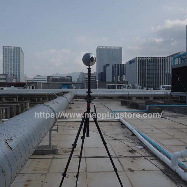 12cm Half Chrome & Half Grey VFX Ball BR126D