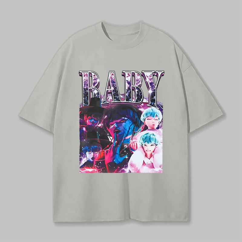 Baby Vintage Graphic Printed Unisex Oversized T-shirts