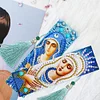 2x 5D DIY Diamond Painting Leather Bookmarks Goddess Embroidery Page-Marker