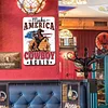 (Multi Style)Cowboy - Vintage Metal Signs - 20*30cm