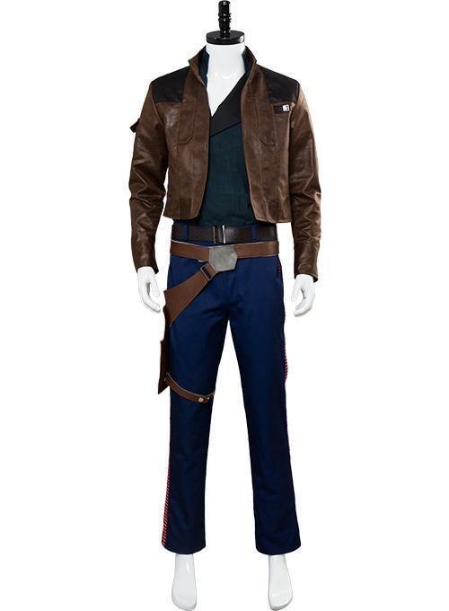 Solo A Star Wars Story Han Solo Outfit Jacket Suit Cosplay Costume