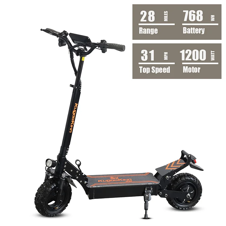 Kugoo Kirin Q30 Electric Scooter | 1200W Motor All Terrain Armored Vibe Scooter