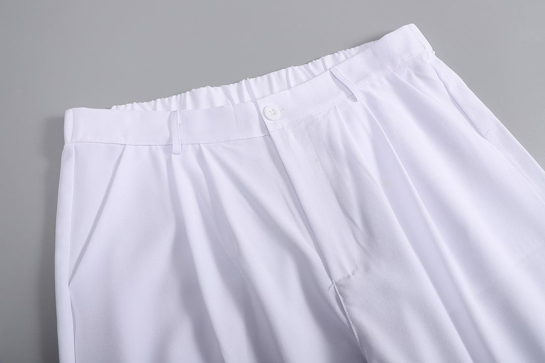 White Lineart Print 2-Piece Walking Set