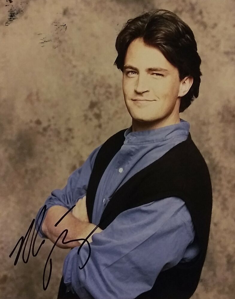 Matthew Perry signed 8 x 10