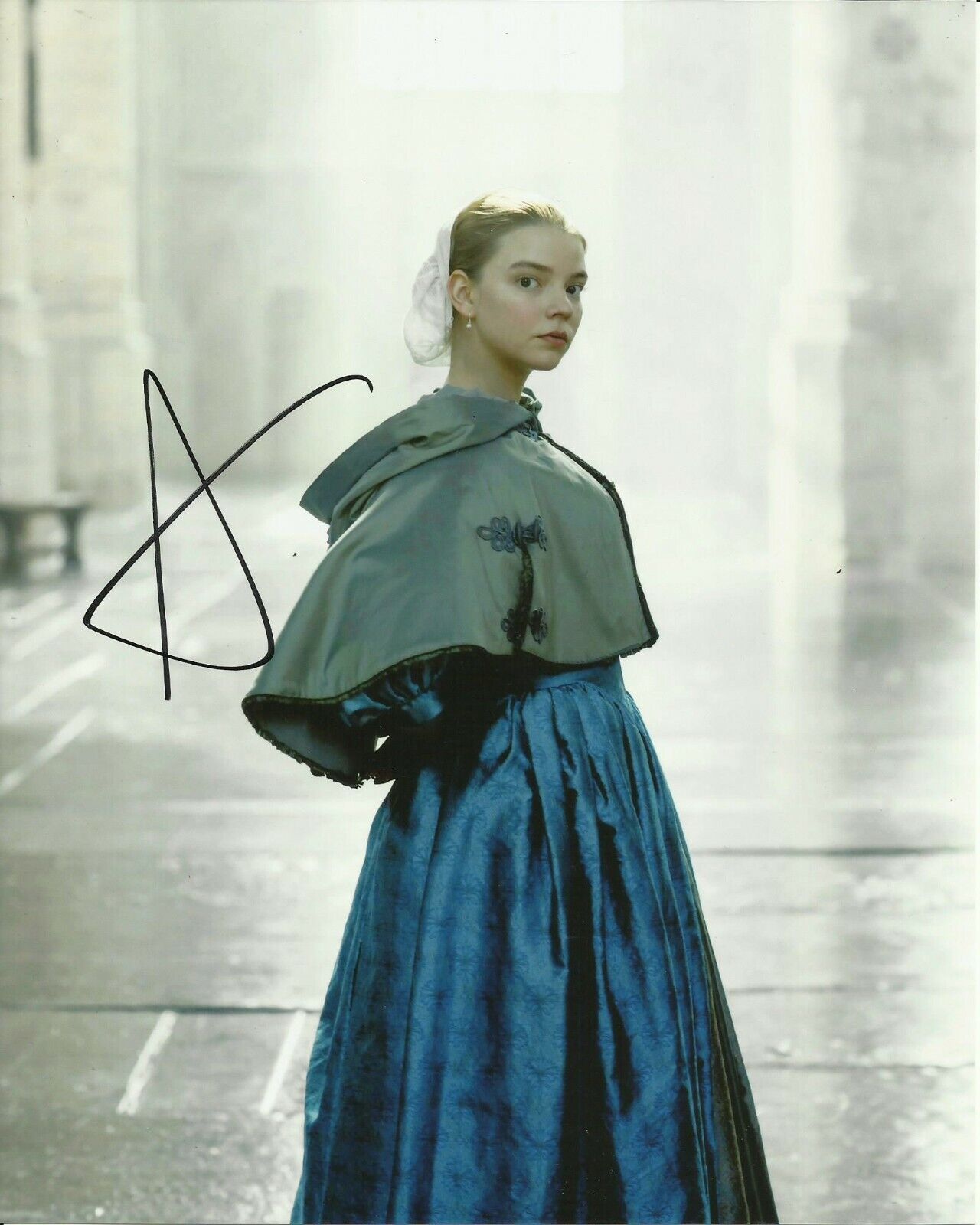 ANYA TAYLOR-JOY SIGNED THE MINIATURIST Photo Poster painting UACC REG 242