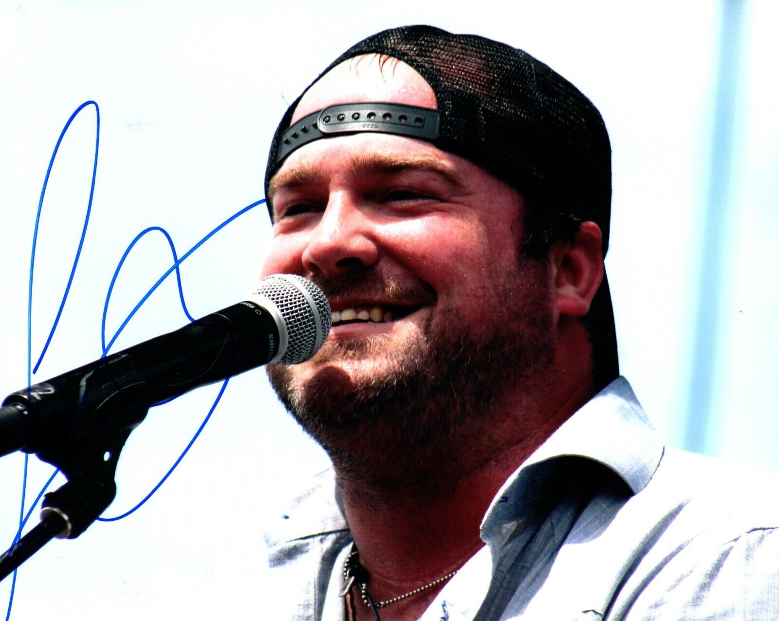 Lee Brice Signed - Autographed Singer - Songwriter 8x10 inch Photo Poster painting