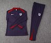 Joyfball 2024/2025 England Half-Pull Training Suit Purple Football Shirt 1:1 Thai Quality