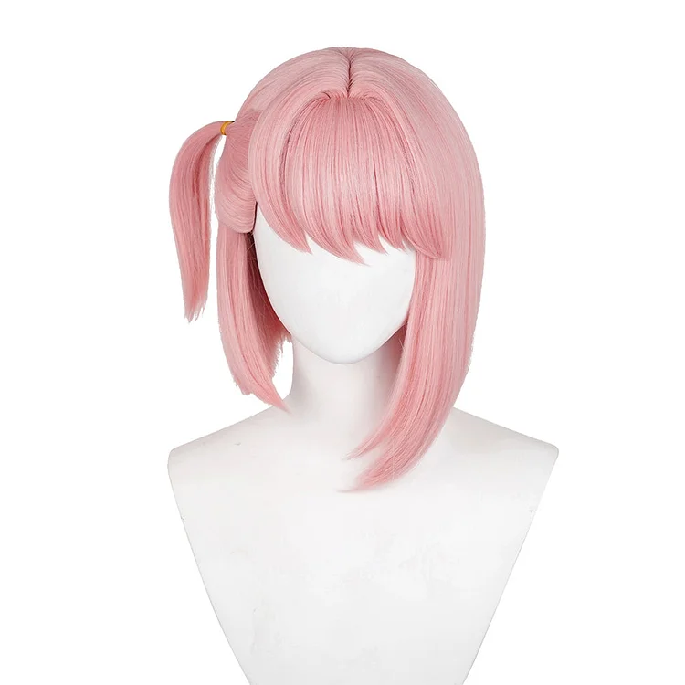 Genshin Impact Charlotte Pink Wigs Cosplay Accessories Halloween Carnival Props