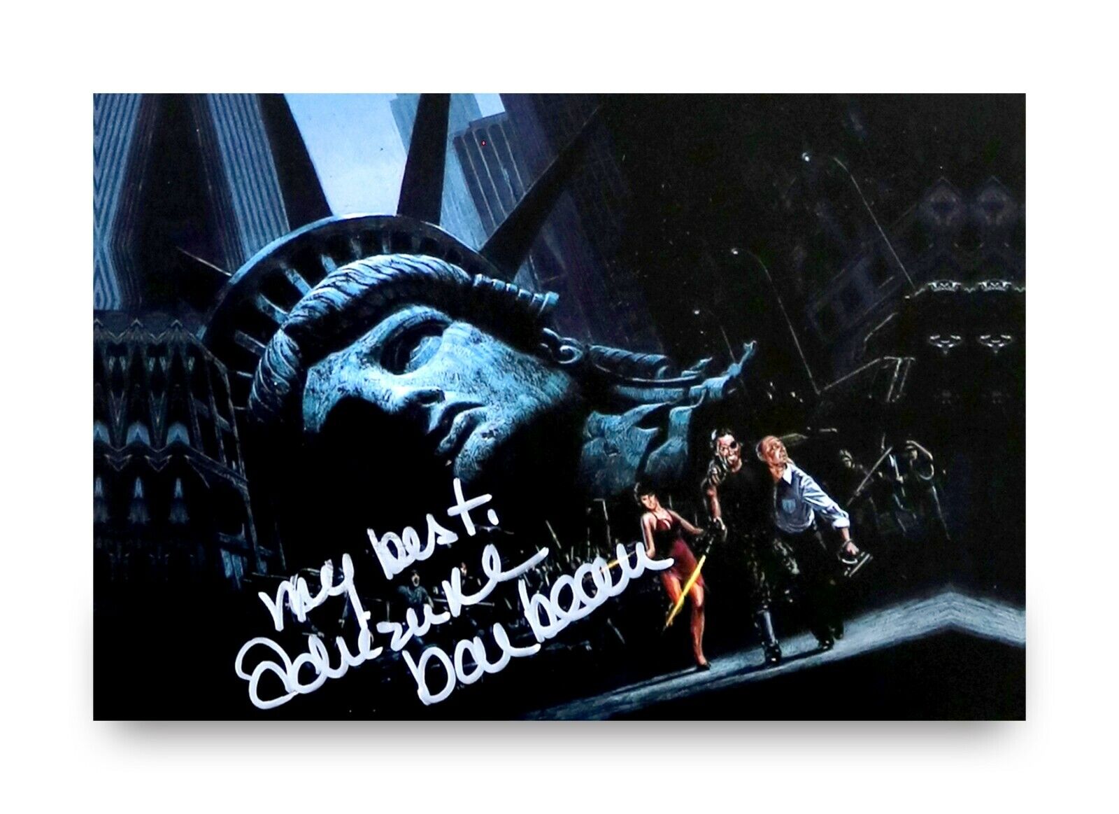 Adrienne Barbeau Signed 6x4 Photo Poster painting The Fog Escape From New York Autograph + COA