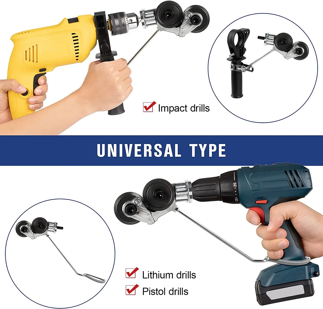 Last Day Special Sale 49% OFF🔧Electric Drill Shears Attachment--Buy 2 Free Shipping