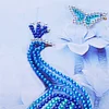 Blue Peacock  | Crystal Rhinestone  | Special Shaped Diamond Painting Kits