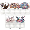 DIY Diamond Painting Magnetic Dry Erase Calendar for Fridge Planning Board Weekly Monthly Planner Memo Board Kits