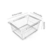 IGT Camping Drain Basket Stainless Steel Storage Basket IGT Table Accessories