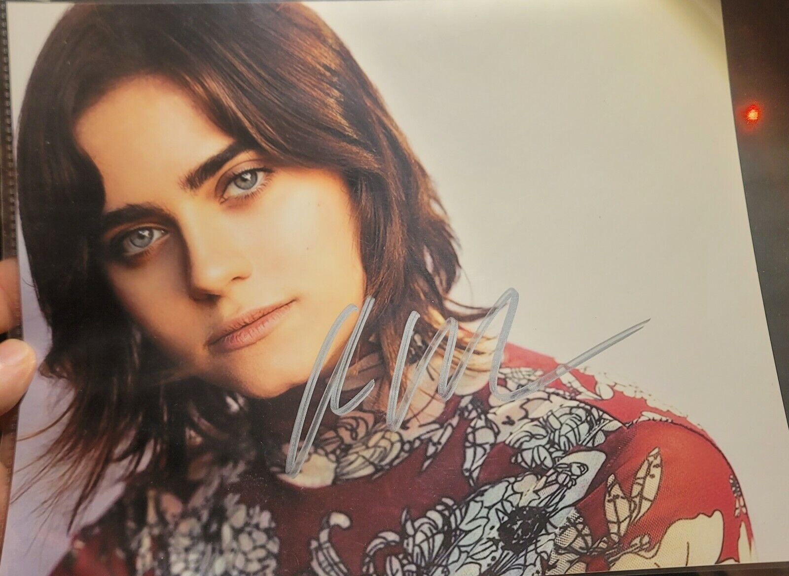 Ally Ioannides actress authentic hand signed autograph 8x10