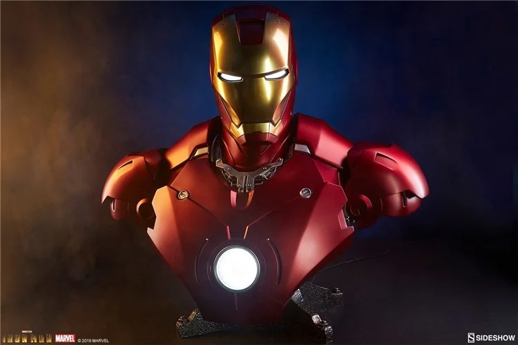 【IN STOCK】Sideshow Marvel Life Size Bust Iron Man Mark III GK/Statue