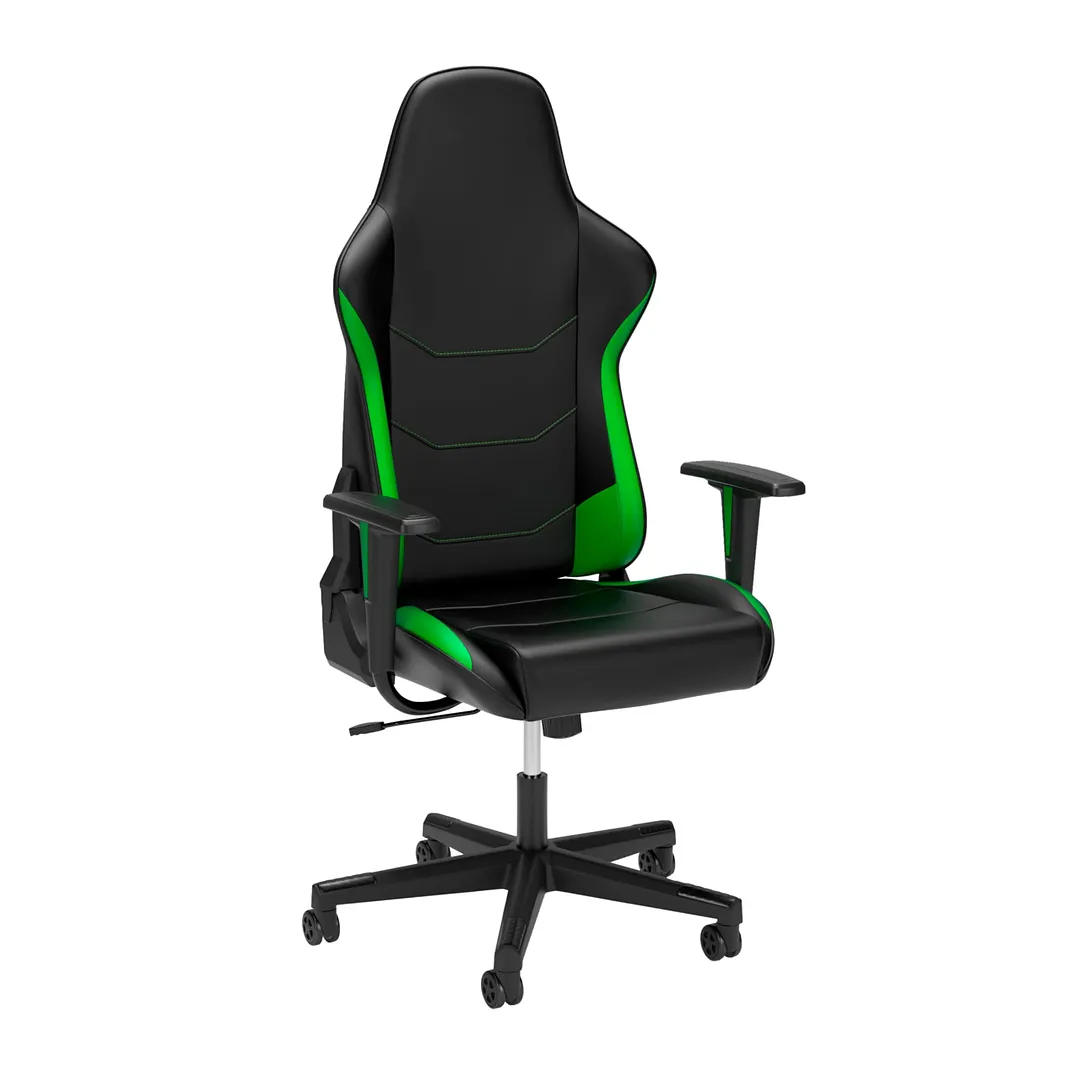 Ergonomic office chair with integrated headrest