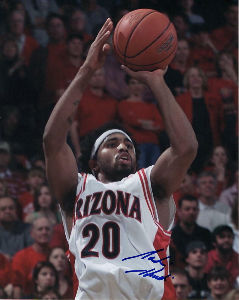 SALIM STOUDAMIRE SIGNED AUTOGRAPH 8X10 Photo Poster painting ARIZONA ALL-AMERICAN, ATLANTA HAWKS