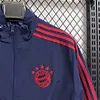 2025/2026 Bayern Munich Reversible Windbreaker Dark Blue Football Shirt  1:1 Thai Quality