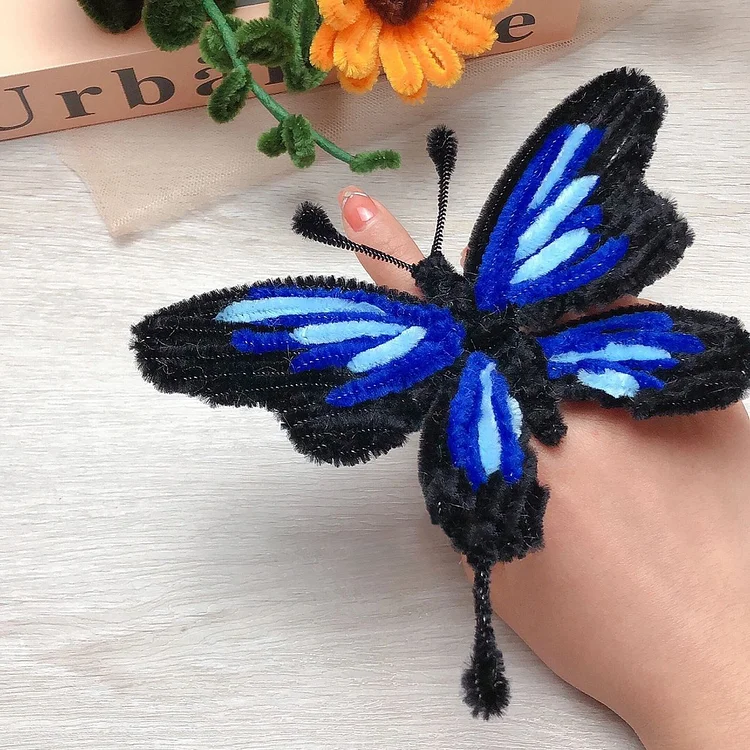 DIY Pipe Cleaners Kit - Butterfly veirousa