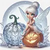 (Multi-Style)Tinker Bell-11CT Stamped Cross Stitch 45*45cm/17.72*17.72in