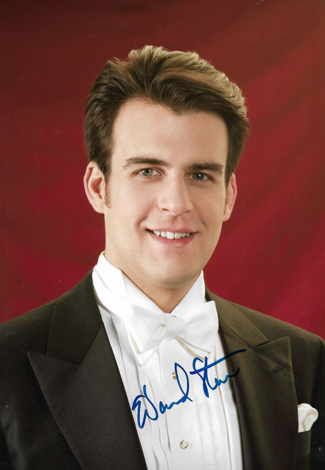 Ward Stare Conductor signed 8x12 inch Photo Poster painting autograph