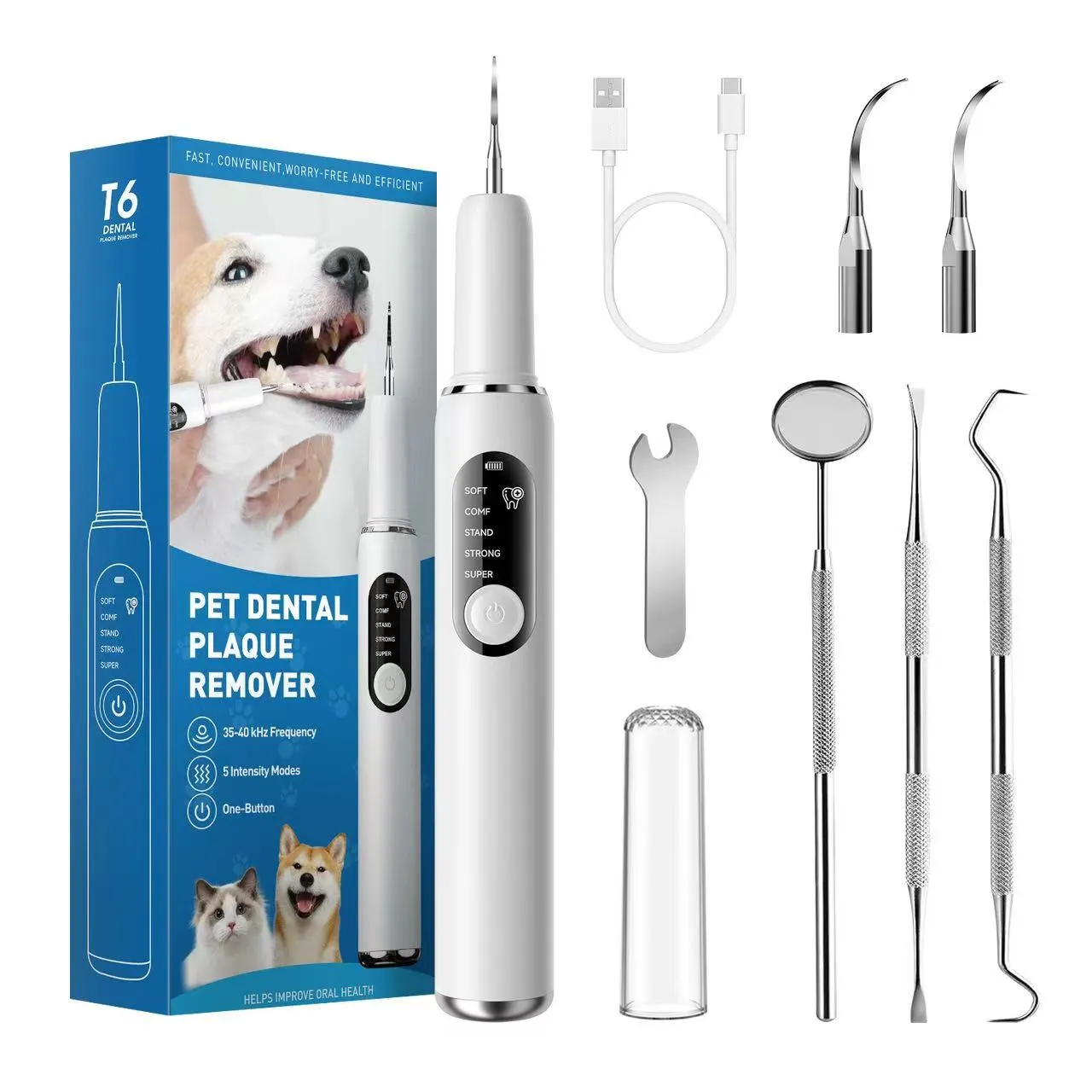 Nebixy™ Starter — Ultrasonic Pet Dental Kit